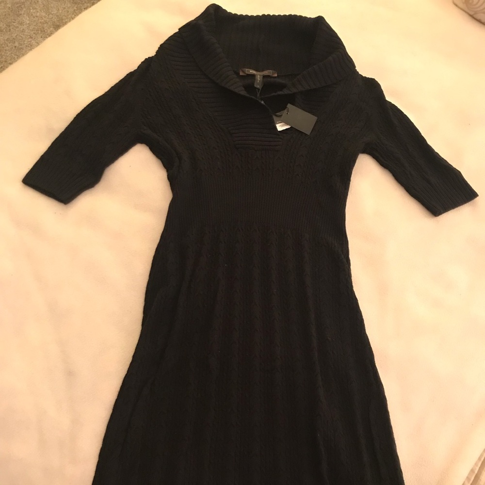 Black Knit Dress by BCBG